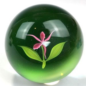 Group of 2-Flower & Cattleya Orchid -Paul Stankard